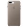 Кожаный чехол Apple Leather Case Taupe (MQHJ2) для iPhone 8 Plus | 7 Plus MQHJ2 - Фото 1