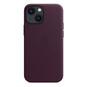 Кожаный чехол Apple Leather Case with MagSafe Dark Cherry (MM0G3) для iPhone 13 mini - Фото 2