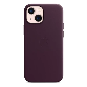 Кожаный чехол Apple Leather Case with MagSafe Dark Cherry (MM0G3) для iPhone 13 mini - Фото 3