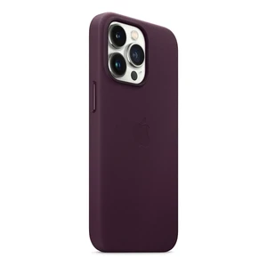 Кожаный чехол Apple Leather Case with MagSafe Dark Cherry (MM1A3) для iPhone 13 Pro - Фото 2