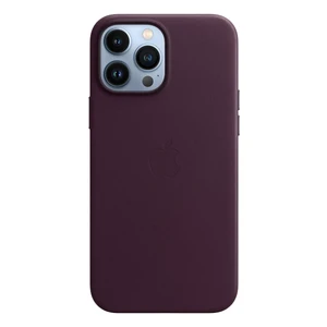 Шкіряний чохол Apple Leather Case with MagSafe Dark Cherry (MM1M3) для iPhone 13 Pro Max - Фото 3