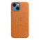 Шкіряний чохол Apple Leather Case with MagSafe Golden Brown (MM0D3) для iPhone 13 mini - Фото 2