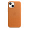 Шкіряний чохол Apple Leather Case with MagSafe Golden Brown (MM0D3) для iPhone 13 mini MM0D3 - Фото 1