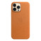 Кожаный чехол Apple Leather Case with MagSafe Golden Brown (MM1L3) для iPhone 13 Pro Max - Фото 2