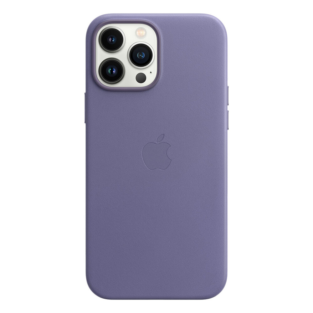 Шкіряний чохол Apple Leather Case with MagSafe Wisteria (MM1P3) для iPhone 13 Pro Max
