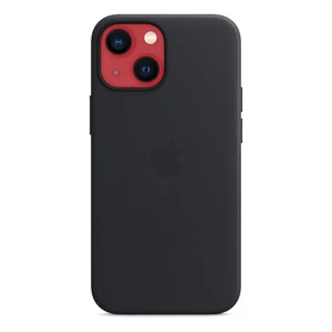 Шкіряний чохол Apple Leather Case with MagSafe Midnight (MM0M3) для iPhone 13 mini - Фото 3