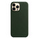 Кожаный чехол Apple Leather Case with MagSafe Sequoia Green (MM1Q3) для iPhone 13 Pro Max - Фото 2