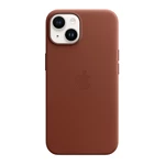Кожаный чехол Apple Leather Case with MagSafe Umber для iPhone 14 Plus (MPPD3)