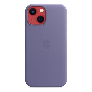 Кожаный чехол Apple Leather Case with MagSafe Wisteria (MM0H3) для iPhone 13 mini - Фото 3