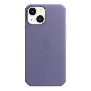 Кожаный чехол Apple Leather Case with MagSafe Wisteria (MM0H3) для iPhone 13 mini MM0H3 - Фото 1