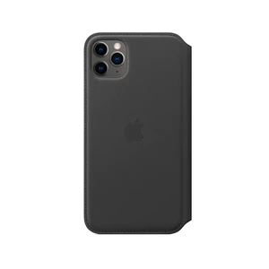 Кожаный чехол-книжка Apple Leather Folio Black (MX082) для iPhone 11 Pro Max - Фото 2