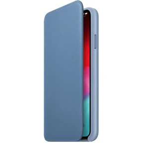 Шкіряний чохол-книжка Apple Leather Folio Cornflower (MVFT2) для iPhone XS Max - Фото 5