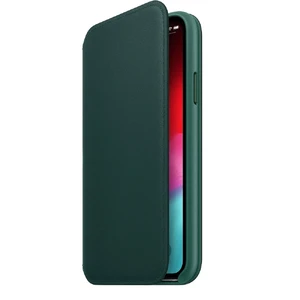 Кожаный чехол-книжка Apple Leather Folio Forest Green (MRWY2) для iPhone XS | X - Фото 5