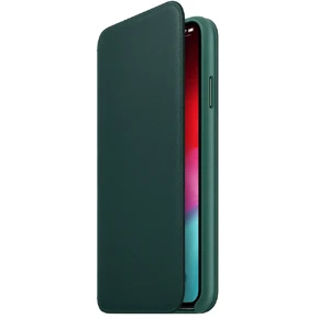 Шкіряний чохол-книжка Apple Leather Folio Forest Green (MRX42) для iPhone XS Max - Фото 5