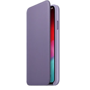 Кожаный чехол-книжка Apple Leather Folio Lilac (MVFV2) для iPhone XS Max - Фото 5