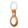 Шкіряний брелок з кільцем Apple Leather Key Ring Golden Brown (MMFA3) для AirTag - Фото 2