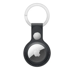 Шкіряний брелок з кільцем Apple Leather Key Ring Midnight (MMF93) для AirTag MMF93 - Фото 1