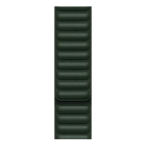 Кожаный ремешок Apple Leather Link Sequoia Green (ML7Y3) для Apple Watch Ultra 49mm | 45mm | 44mm | 42mm (S | M) Series ML7Y3 - Фото 1
