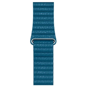 Ремешок Apple  Leather Loop Cape Cod Blue Large (MTHA2) для Apple Watch Ultra 49mm | 45mm | 44mm | 42mm - Фото 2