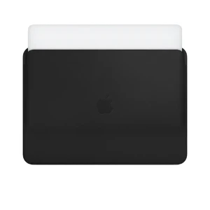 Кожаный чехол Apple Leather Sleeve Black (MTEH2) для MacBook Pro 13" | Air 13" - Фото 3