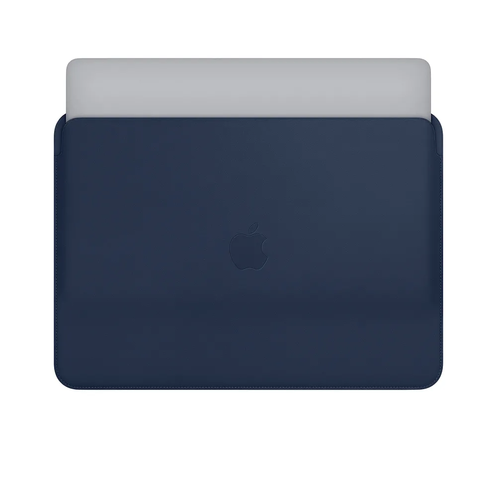 MacBookアクセサリー MacBook Air MacBook Pro Leather Sleeve Шкіряний чохол Apple Leather Sleeve Midnight Blue (MRQL2) для