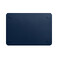 Кожаный чехол Apple Leather Sleeve Midnight Blue (MRQU2) для MacBook Pro 15" with Touch Bar - Фото 2