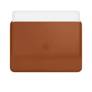 Кожаный чехол Apple Leather Sleeve Saddle Brown (MRQM2) для MacBook Pro 13" | Air 13" - Фото 3