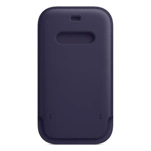 Шкіряний чохол-гаманець Apple Leather Sleeve with MagSafe Deep Violet (MK093) для iPhone 12 mini MK093 - Фото 1