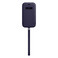 Кожаный чехол-бумажник Apple Leather Sleeve with MagSafe Deep Violet (MK093) для iPhone 12 mini - Фото 3