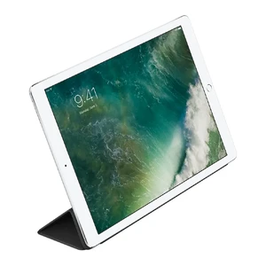 Черный чехол-накладка Apple Leather Smart Cover Black (MPV62) для iPad Pro 12.9" - Фото 5