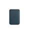 Кожаный чехол-бумажник Apple Leather Wallet Baltic Blue (MHLQ3) для iPhone 15 | 14 | 13 | 12 MHLQ3 - Фото 1