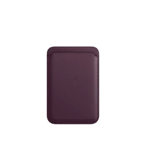 Чохол-гаманець Apple Leather Wallet MagSafe Dark Cherry (MM0T3) для iPhone 15 | 14 | 13 | 12 (з підтримкою Локатора) MM0T3 - Фото 1