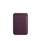 Чохол-гаманець Apple Leather Wallet MagSafe Dark Cherry (MM0T3) для iPhone 15 | 14 | 13 | 12 (з підтримкою Локатора) MM0T3 - Фото 1