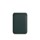 Чехол-бумажник Apple Leather Wallet MagSafe Forest Green (MPPT3) для iPhone 15 | 14 | 13 | 12 (с поддержкой Локатора) MPPT3 - Фото 1