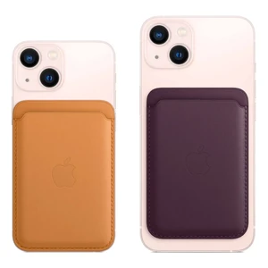 Чохол-гаманець Apple Leather Wallet MagSafe Dark Cherry (MM0T3) для iPhone 15 | 14 | 13 | 12 (з підтримкою Локатора) - Фото 4
