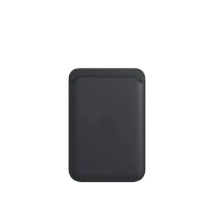 Чехол-бумажник Apple Leather Wallet MagSafe Midnight (MM0Y3) для iPhone 15 | 14 | 13 | 12 (с поддержкой Локатора) MM0Y3 - Фото 1