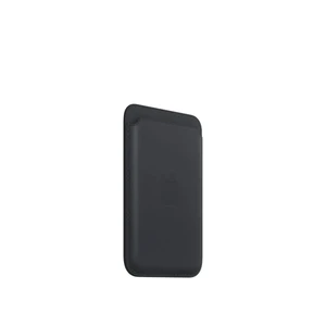Чехол-бумажник Apple Leather Wallet MagSafe Midnight (MM0Y3) для iPhone 15 | 14 | 13 | 12 (с поддержкой Локатора) - Фото 3