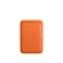 Чехол-бумажник Apple Leather Wallet MagSafe Orange (MPPY3) для iPhone 15 | 14 | 13 | 12 (с поддержкой Локатора) MPPY3 - Фото 1