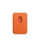 Чехол-бумажник Apple Leather Wallet MagSafe Orange (MPPY3) для iPhone 15 | 14 | 13 | 12 (с поддержкой Локатора) - Фото 3