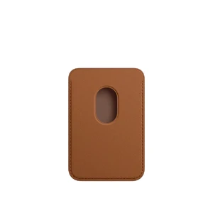 Кожаный чехол-бумажник Apple Leather Wallet MagSafe Saddle Brown (MHLT3) для iPhone 15 | 14 | 13 | 12 - Фото 2