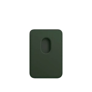 Чохол-гаманець Apple Leather Wallet MagSafe Sequoia Green (MM0X3) для iPhone 15 | 14 | 13 | 12 (з підтримкою Локатора) - Фото 2