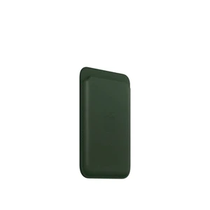 Чохол-гаманець Apple Leather Wallet MagSafe Sequoia Green (MM0X3) для iPhone 15 | 14 | 13 | 12 (з підтримкою Локатора) - Фото 3