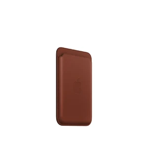 Чехол-бумажник Apple Leather Wallet MagSafe Umber (MPPX3) для iPhone 15 | 14 | 13 | 12 (с поддержкой Локатора) - Фото 2