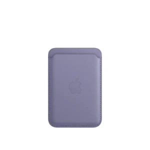 Чехол-бумажник Apple Leather Wallet MagSafe Wisteria (MM0W3) для iPhone 15 | 14 | 13 | 12 (с поддержкой Локатора) MM0W3 - Фото 1