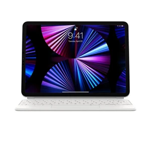 Чохол-клавіатура Apple Magic Keyboard White (MJQL3) для iPad Pro 12.9" (2022 | 2021 | 2020 | 2018) Russian - Фото 2