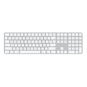 Клавіатура Apple Magic Keyboard with Touch ID and Numeric Keypad Silver Russian (MK2C3RS) MK2C3RS - Фото 1