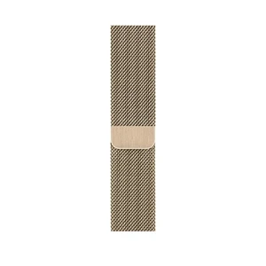 Металлический ремешок Apple Milanese Loop Gold (ML733) для Apple Watch 41mm | 40mm | 38mm - Фото 2