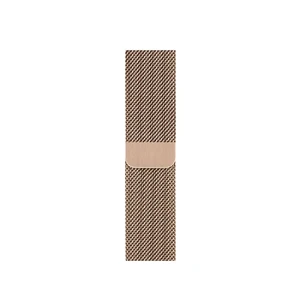 Металевий ремінець Apple Milanese Loop Gold (MTU42) для Apple Watch 41mm | 40mm | 38mm - Фото 3
