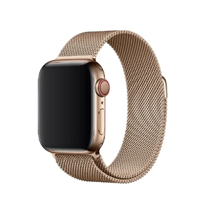 Металевий ремінець Apple Milanese Loop Gold (MTU42) для Apple Watch 41mm | 40mm | 38mm MTU42 - Фото 1