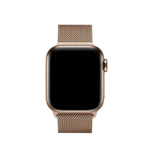 Металевий ремінець Apple Milanese Loop Gold (MTU42) для Apple Watch 41mm | 40mm | 38mm - Фото 2